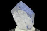 Dumortierite Quartz Crystal - Vaca Morta Quarry, Brazil #169288-1
